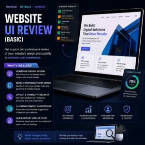 Website UI Review (Basic)